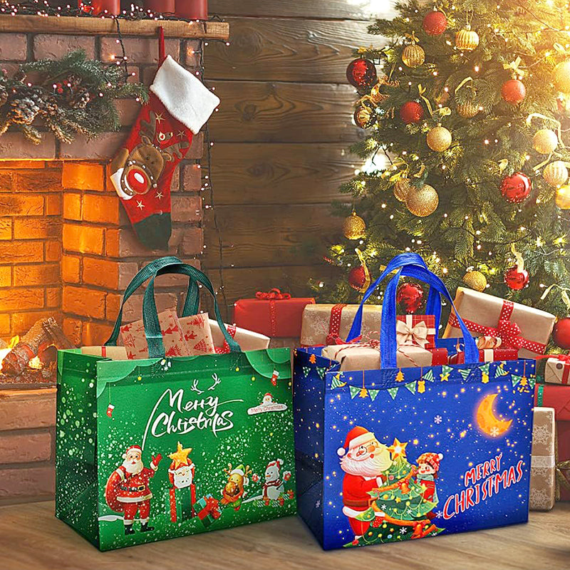 💥Christmas Sale 70% Off🔥Halloween & Christmas Non-Woven Candy Tote Bag-1