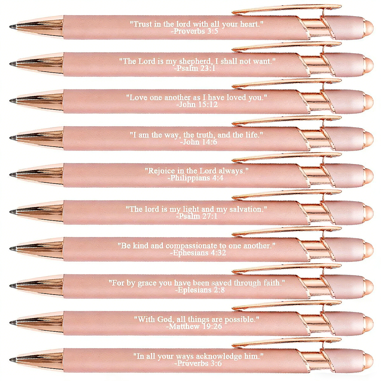 🔥NEW YEAR SALE 49% OFF🔥Funny Stress-Relief Daily Quotes Metal Ballpoint Pen Set (7 Pcs)🎁-17