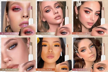 🔥Hot Sale 49% Off🔥6Pcs Two Color Eyeshadow Stick Set