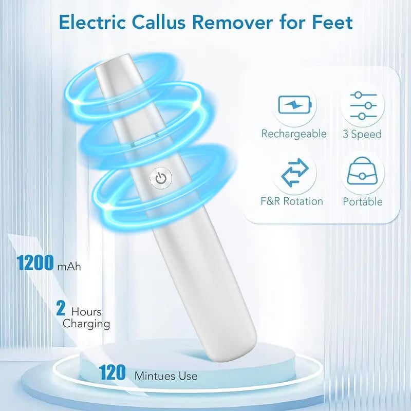 🎅LAST DAY SALE 50% OFF!!⚡50K+ SOLD!❤️Electric Feet Callus Remover-6
