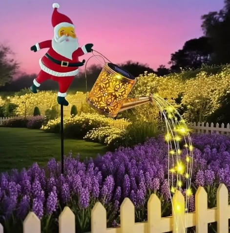 🔥Christmas Sale 50% OFF!!✨Christmas Solar Kettle Light & Lantern Garden Decor Collection-4