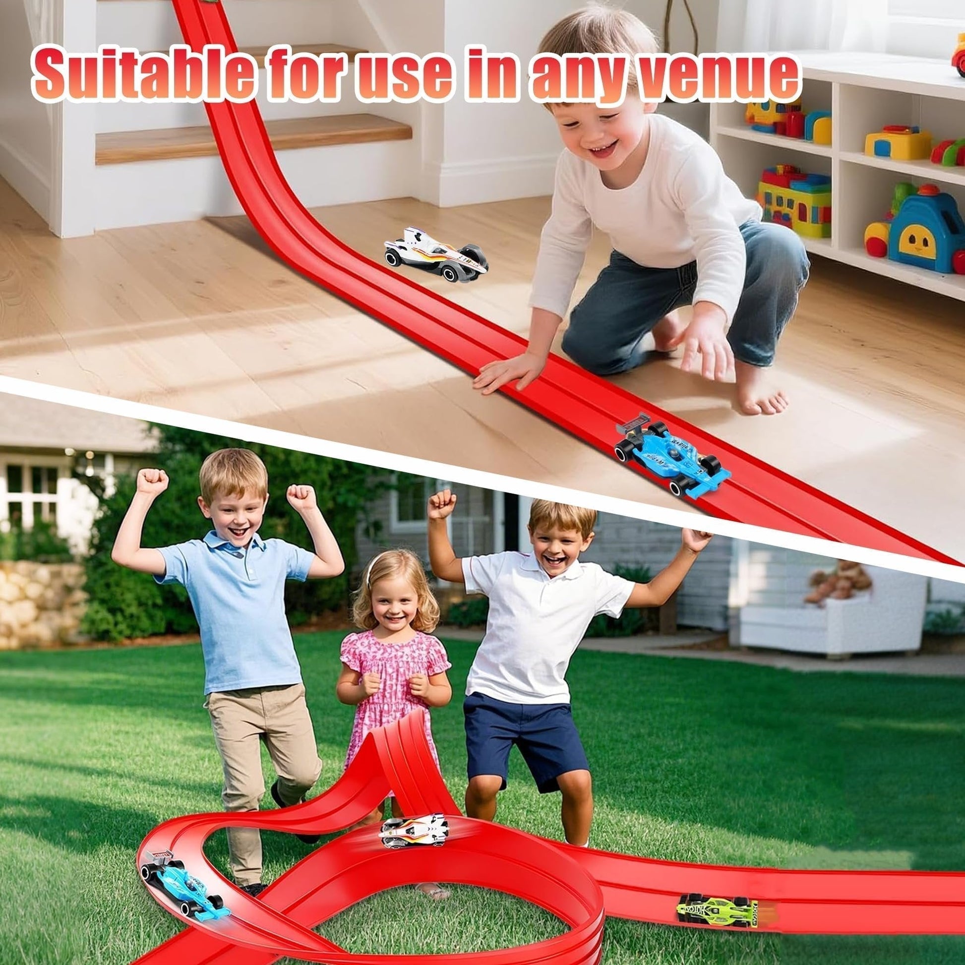🎁Early Christmas Hot Sale 49% OFF🎅🧩 DIY Flexible Racing Track Toy 🚗📦-6