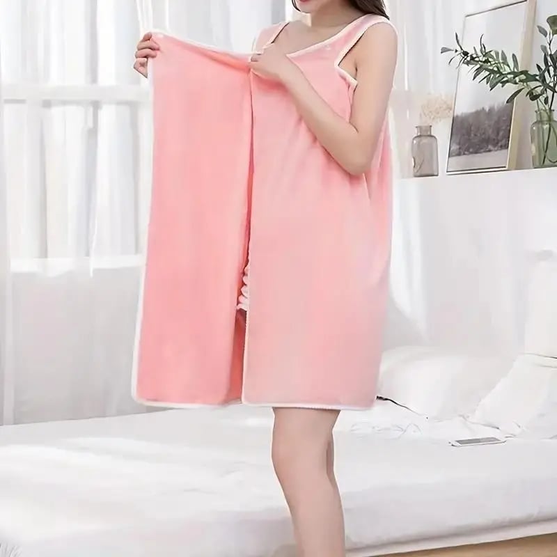 💥Christmas Sale 70% Off🔥🏆 50K+ SOLD! ✨ Plus Size Women's Wearable Shower Skirt-13