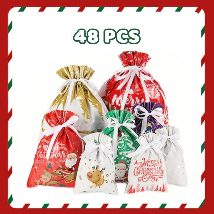 🎅LAST DAY SPECIAL PRICE: ￡6.99!!🎁The World’s Best Christmas Gift Bag With Drawstring🎁-1