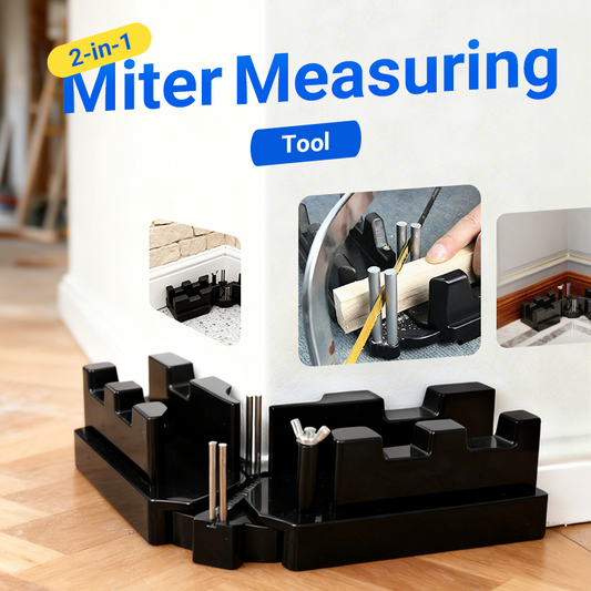 👍 50% OFF👨‍🔧📐2-in-1 Measuring and Miter Saw Tool