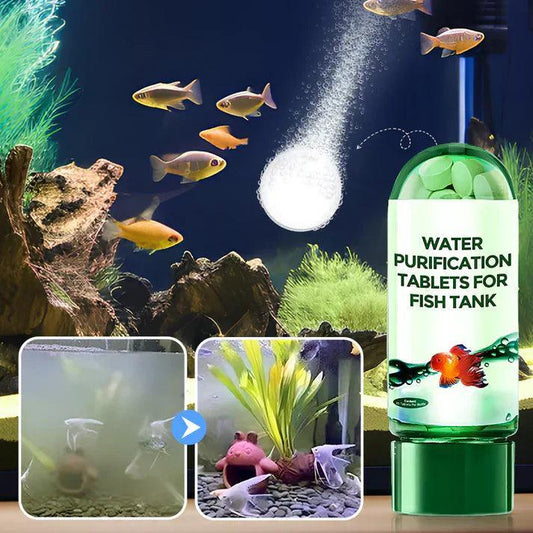 💥BIG SALE SPECIAL PRICE ￡7.99💧Powerful Aquarium Water Purification Tablet