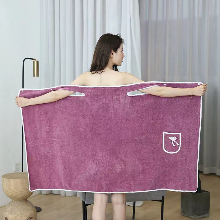 💥Christmas Sale 70% Off🔥🏆 50K+ SOLD! ✨ Plus Size Women's Wearable Shower Skirt-21