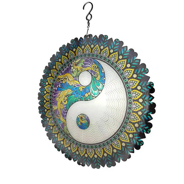 (🎁2024 Hot Sale🎁) 3D Colorful Wind Spinning Mandala-7