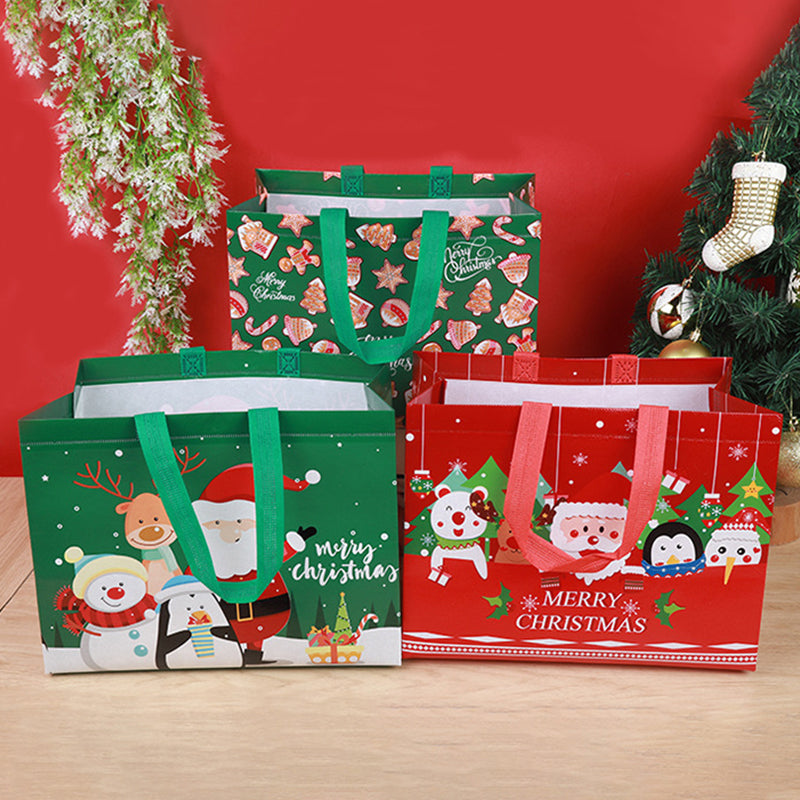 💥Christmas Sale 70% Off🔥Halloween & Christmas Non-Woven Candy Tote Bag-5
