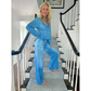💖LAST DAY SALE 50% OFF💕🌙 Denim Dreams Pajama Set – Cozy Fit, Soft Denim‑Look Loungewear 🌟