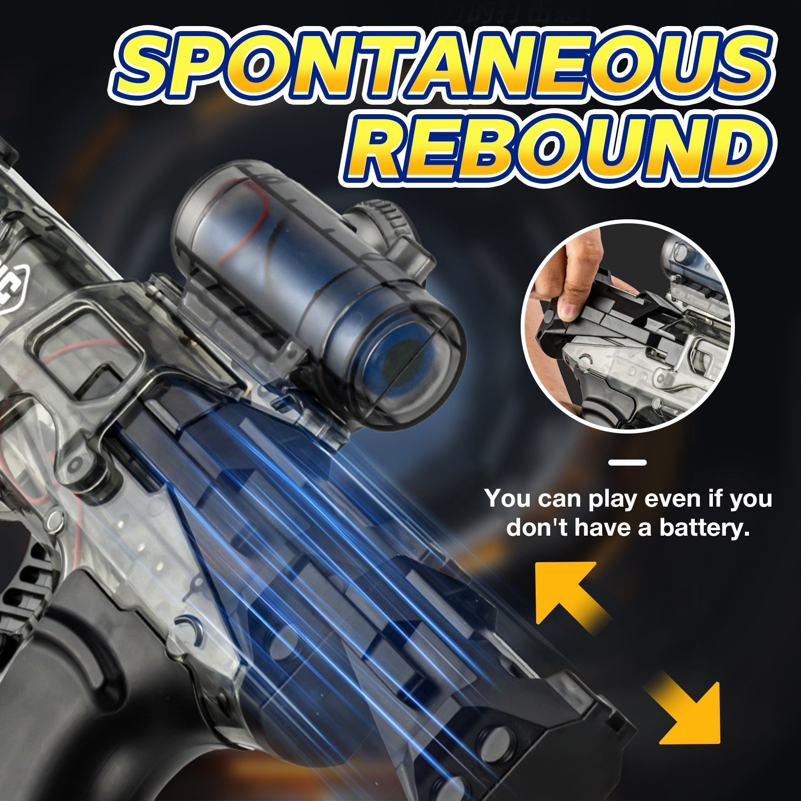 🎁Christmas Sale 50% OFF!!🔥Yopoll Electric Water Guns  Aqua Shooter Hydro Blaster-4