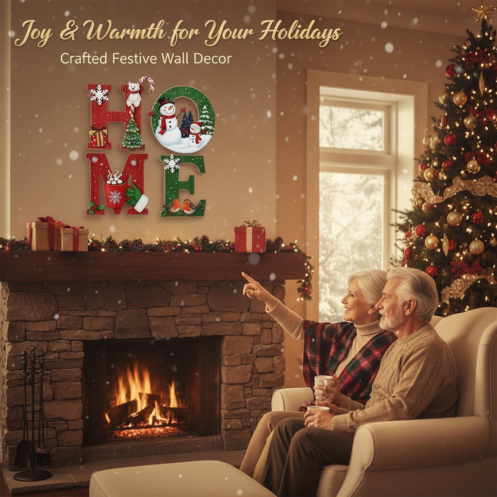 🎅Christmas Hot Sale 60% Off🎁✨ Heritage Holiday HOME Sign-1