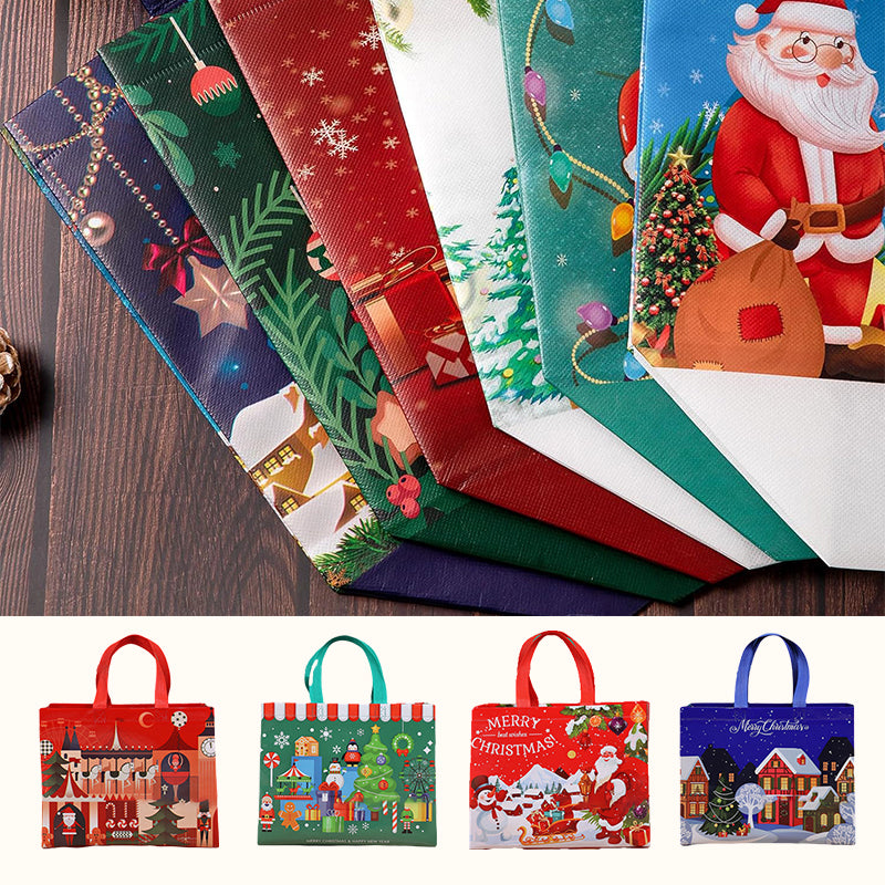 💥Christmas Sale 70% Off🔥Halloween & Christmas Non-Woven Candy Tote Bag-7
