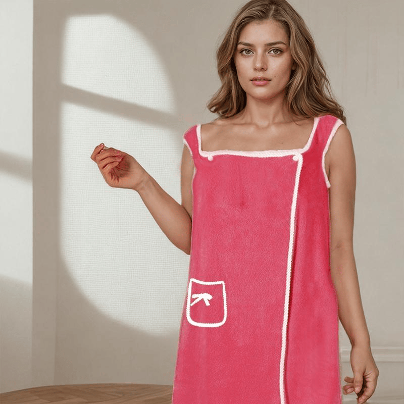 💥Christmas Sale 70% Off🔥🏆 50K+ SOLD! ✨ Plus Size Women's Wearable Shower Skirt-4