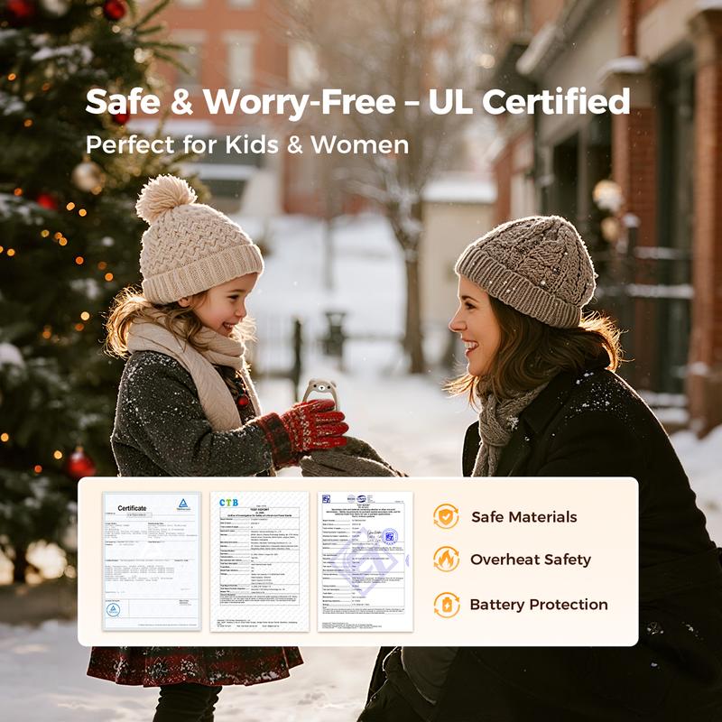 🎁Best Gift -49%OFF & Free shipping❄️Global Winter Picks🌟Hand Warmers Rechargeable - Cute Bear Design-6