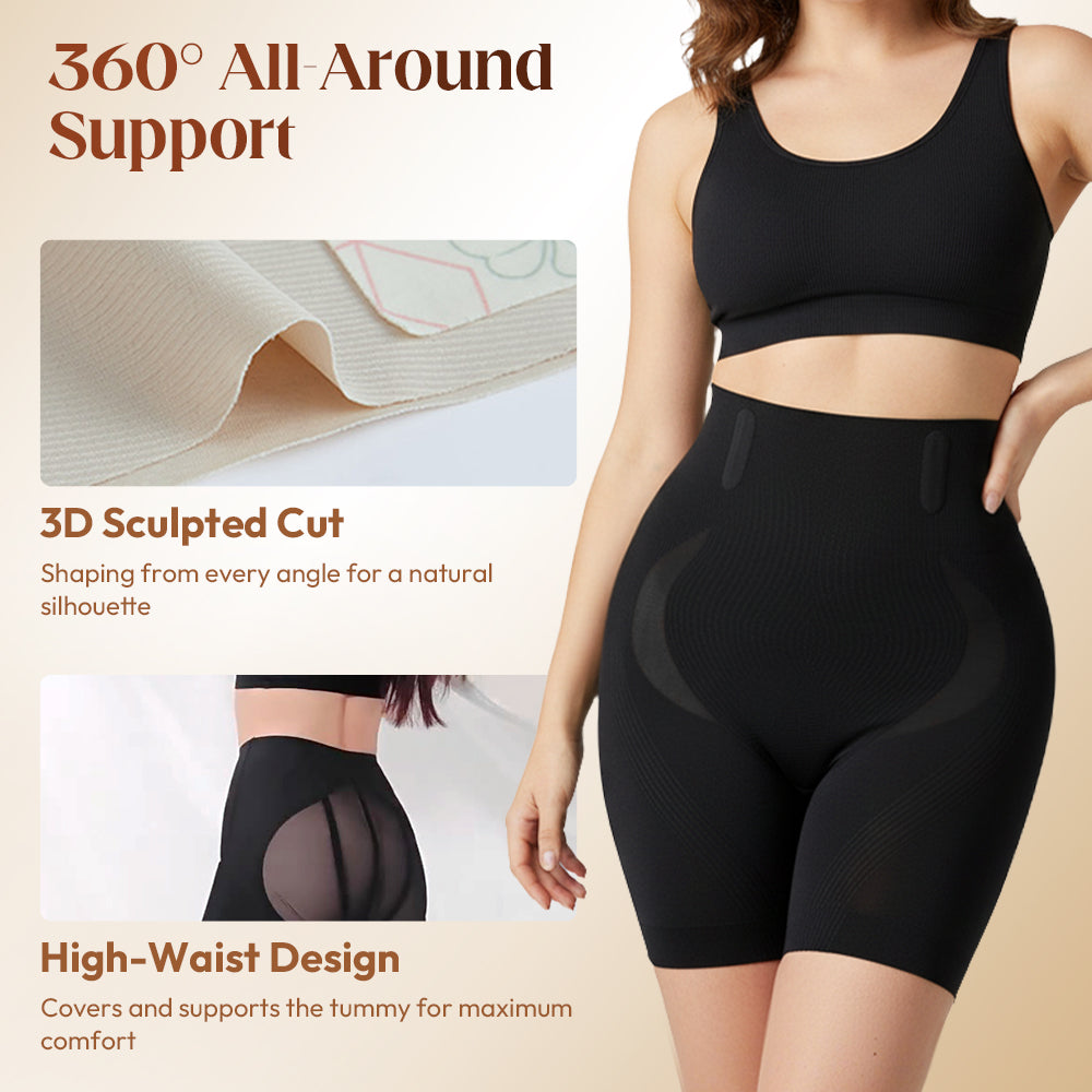 🔥Hot Sale 50% OFF!!⚡High-Waisted Butt-Lifting Shaping Shorts-3