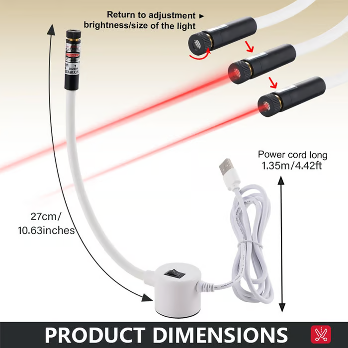 🔥NEW YEAR SALE 49% OFF🔥Magnetic Positioning Quilting Light for Sewing Machine-3