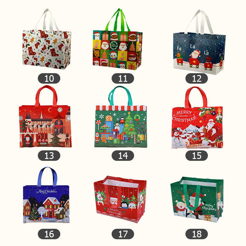 💥Christmas Sale 70% Off🔥Halloween & Christmas Non-Woven Candy Tote Bag-10