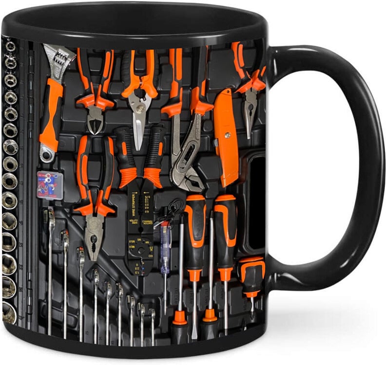 💝Black Friday Sale 50% OFF!!⚡Mechanic Toolbox Mug-7