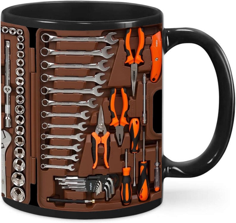 💝Black Friday Sale 50% OFF!!⚡Mechanic Toolbox Mug-8