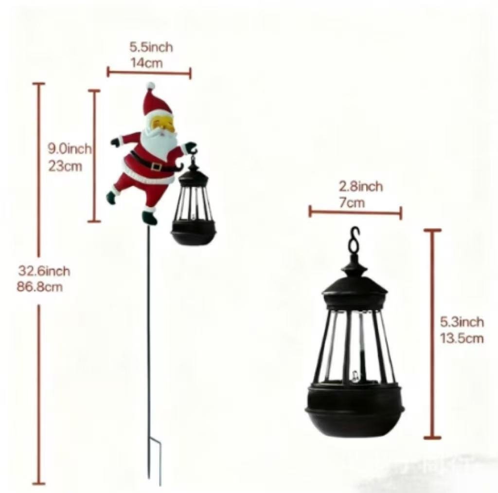 🔥Christmas Sale 50% OFF!!✨Christmas Solar Kettle Light & Lantern Garden Decor Collection-7