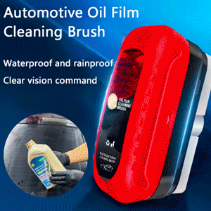 🔥LAST DAY SALE - 49% OFF🎁Car Glass Oil Film Cleaner Brush-6