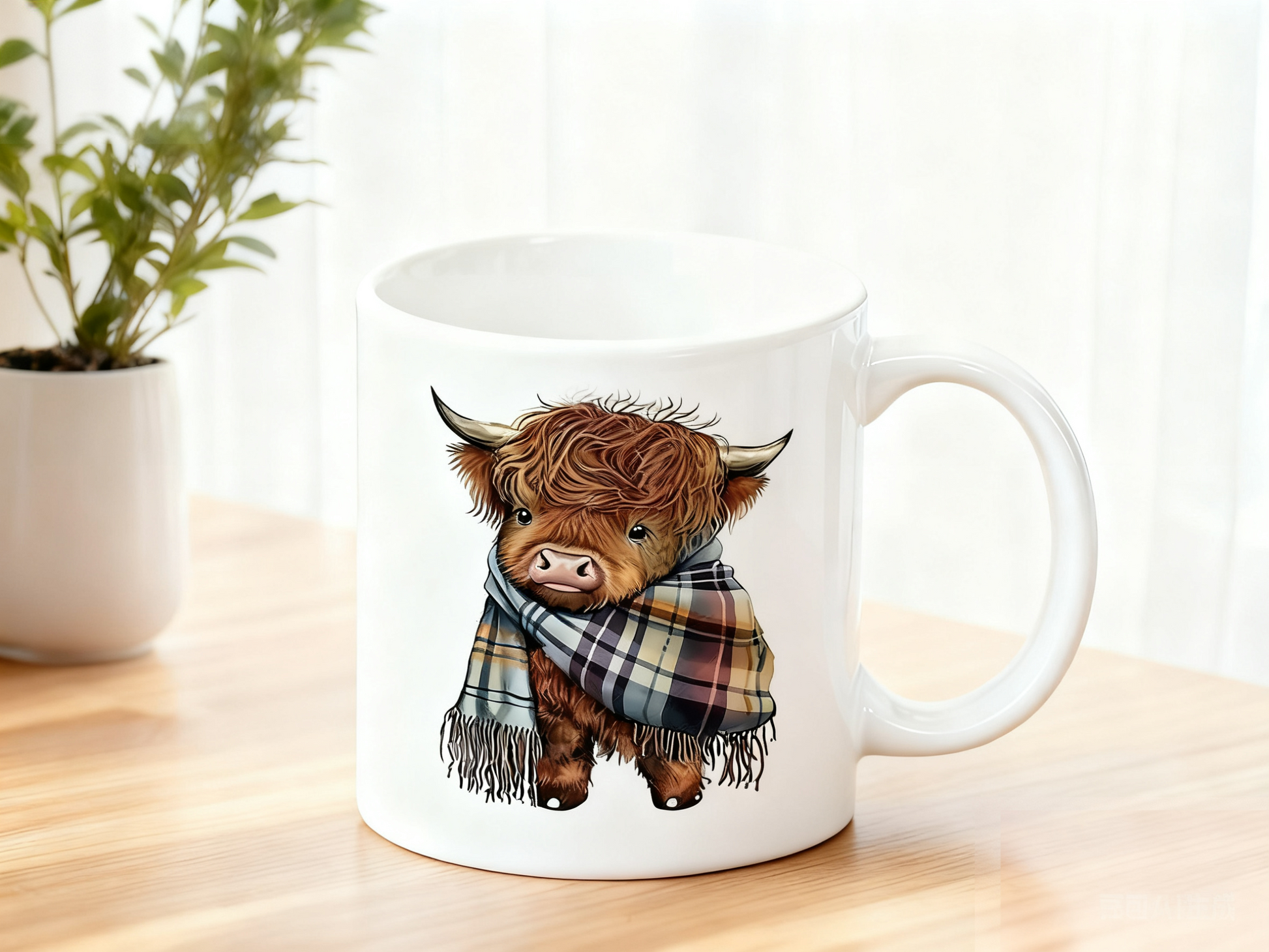 🔥CHRISTMAS SALE 50% OFF!!🏆Flash Sale⚡ 50K+ SOLD! Almost Gone-💥Cute Highland Cow Mug🎁-5