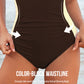 Full Coverage Retro Color Block Swimwear