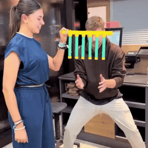 🎄Christmas Sale 70% OFF!!🎁The Reflex Game-Catching Sticks Game Reaction Training Toy-12