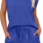 🎉 Last Day Promotion-49% OFF🔥2026 New Women's Cap Sleeve Crewneck Top & Drawstring Shorts 2-Piece Set