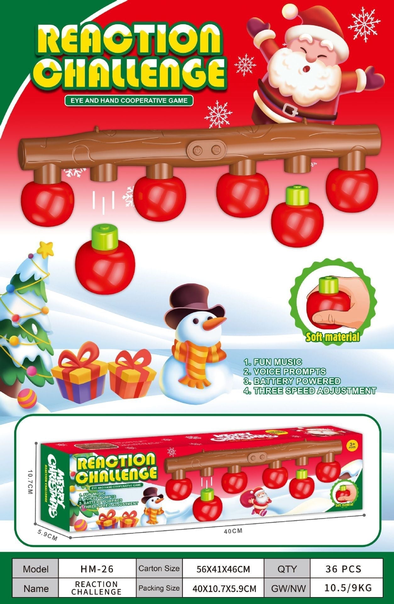 🎄Christmas Sale 70% OFF!!🎁The Reflex Game-Catching Sticks Game Reaction Training Toy-15