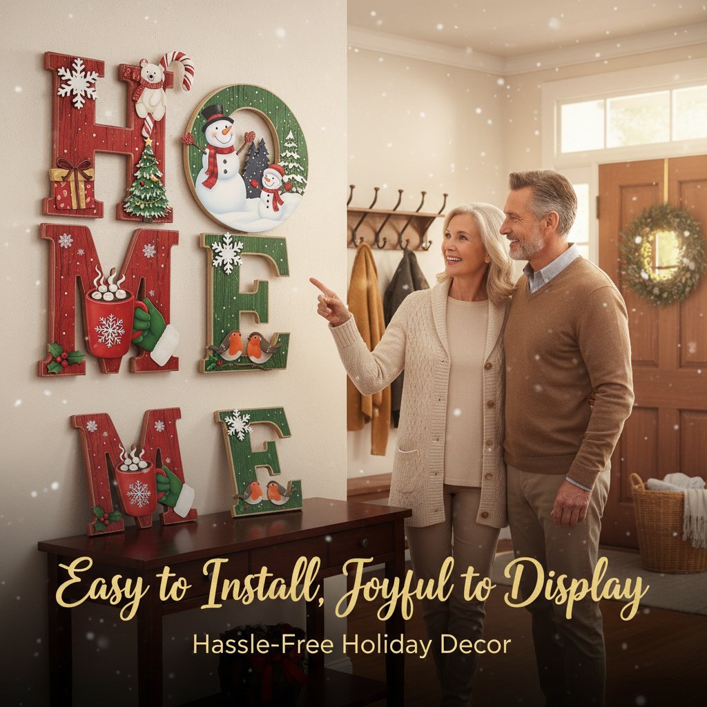 🎅Christmas Hot Sale 60% Off🎁✨ Heritage Holiday HOME Sign-3