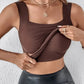 🔥Last Day 49% OFF💖Women’s U-neck Built-in Bra Shaping Tank Top