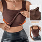 🔥Last Day 49% OFF💖Women’s U-neck Built-in Bra Shaping Tank Top