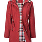 🔥Limited Hot Sale 50% OFF🎁🧥3-in-1 Plaid Waterproof Jacket for Women– Rain, Wind & Cold, All Covered-4