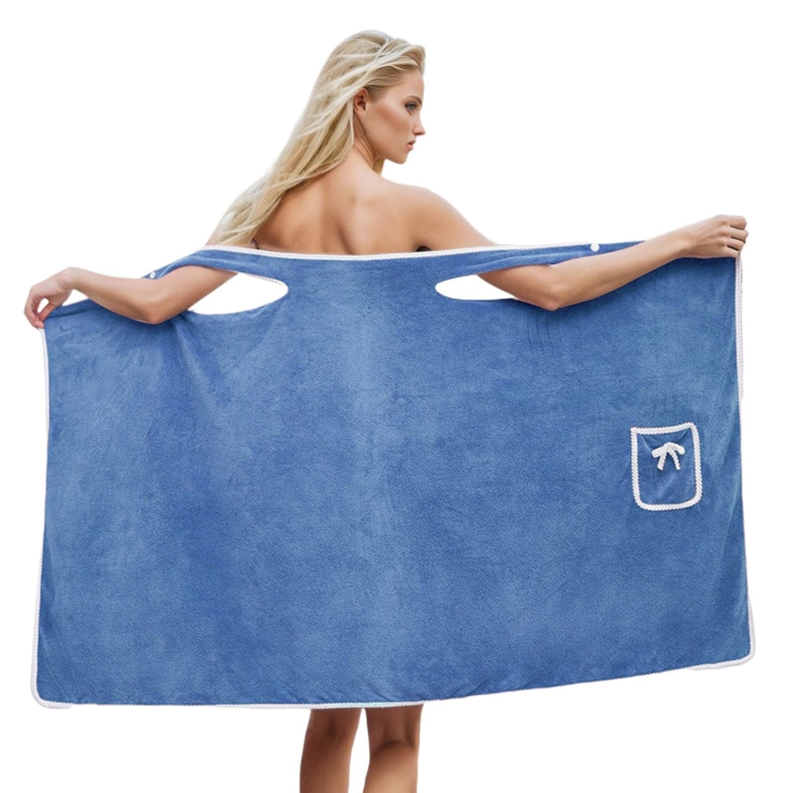 💥Christmas Sale 70% Off🔥🏆 50K+ SOLD! ✨ Plus Size Women's Wearable Shower Skirt-14