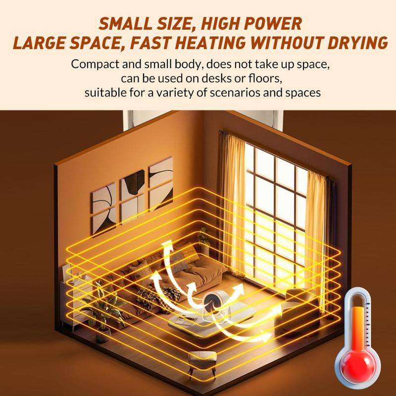 🎅LAST DAY SALE 50% OFF!!⚡50K+ SOLD!❄️2026 Portable Instant-Heat Heater – Outdoor & Desktop Mini Radiator-6