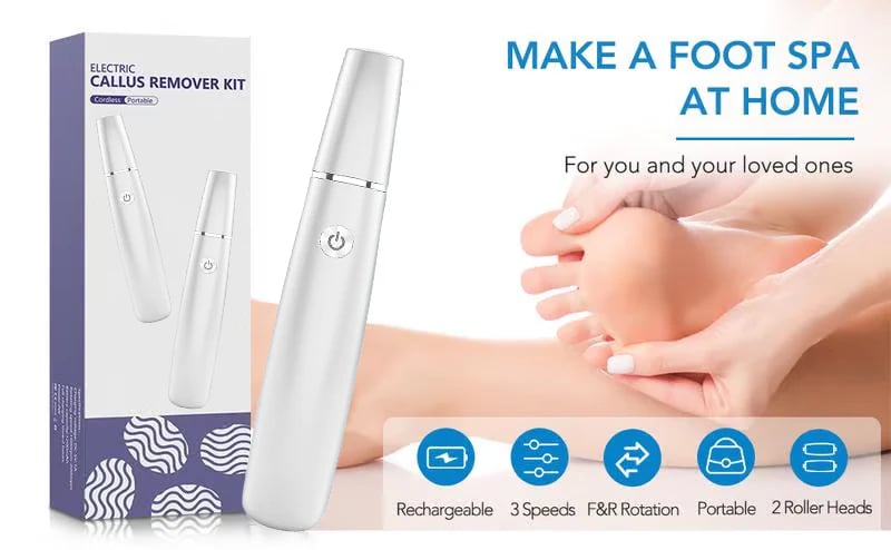 🎅LAST DAY SALE 50% OFF!!⚡50K+ SOLD!❤️Electric Feet Callus Remover-2
