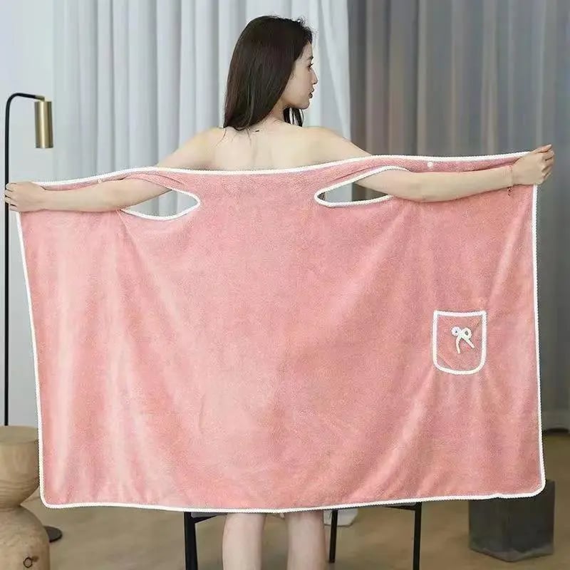 💥Christmas Sale 70% Off🔥🏆 50K+ SOLD! ✨ Plus Size Women's Wearable Shower Skirt-12