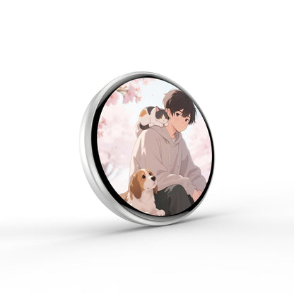 🔥🔥NEW YEAR SALE - ONLY £14.99!!⚡50K+ SOLD!💕🔥Digital Badge Photo Video GIF Display Screen Pins Pixel Touchscreen Lightweight 500mAh