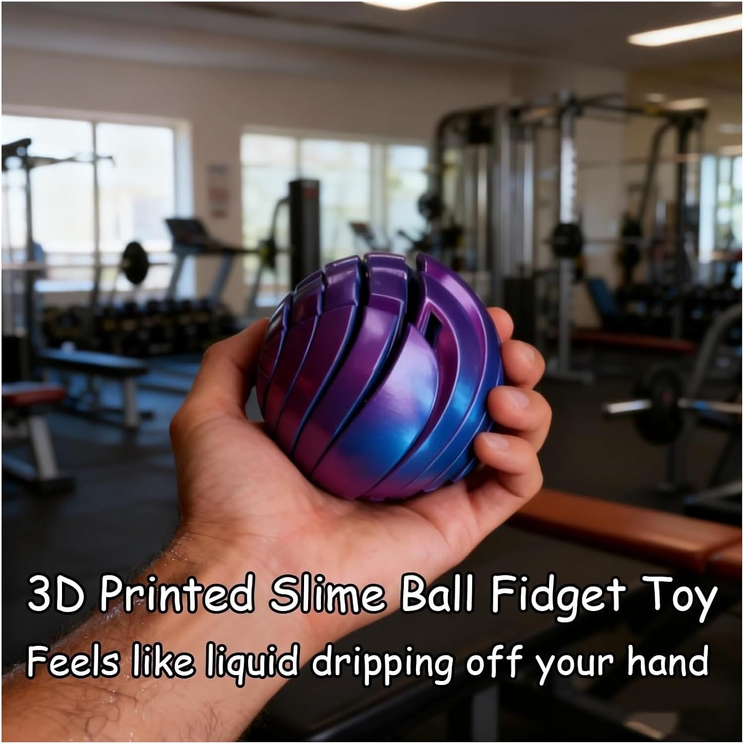 🎁Christmas Gift Sale 50% OFF🎄🎅3D Printing Slime Ball Fidget Toy🏐🎁-5