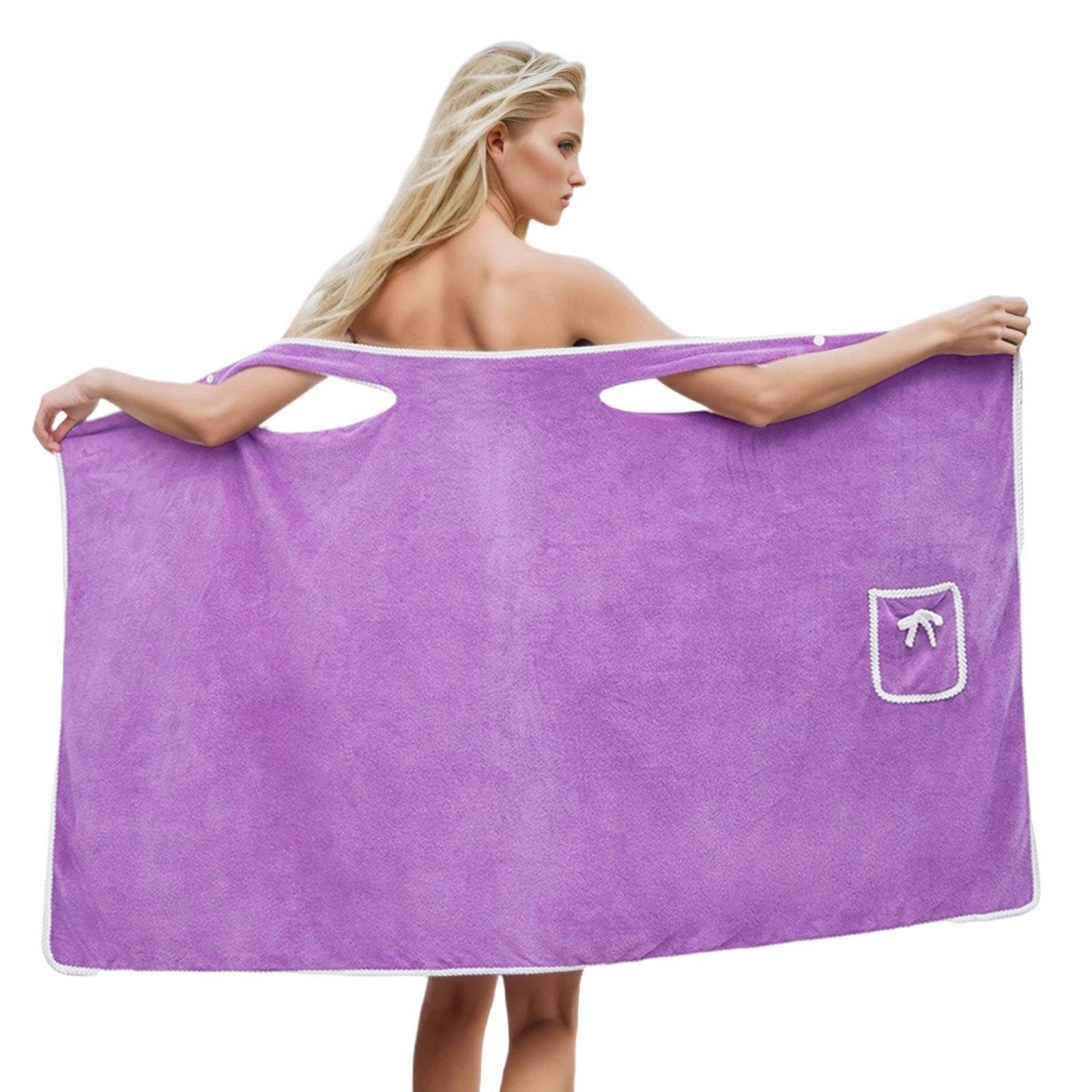 💥Christmas Sale 70% Off🔥🏆 50K+ SOLD! ✨ Plus Size Women's Wearable Shower Skirt-15