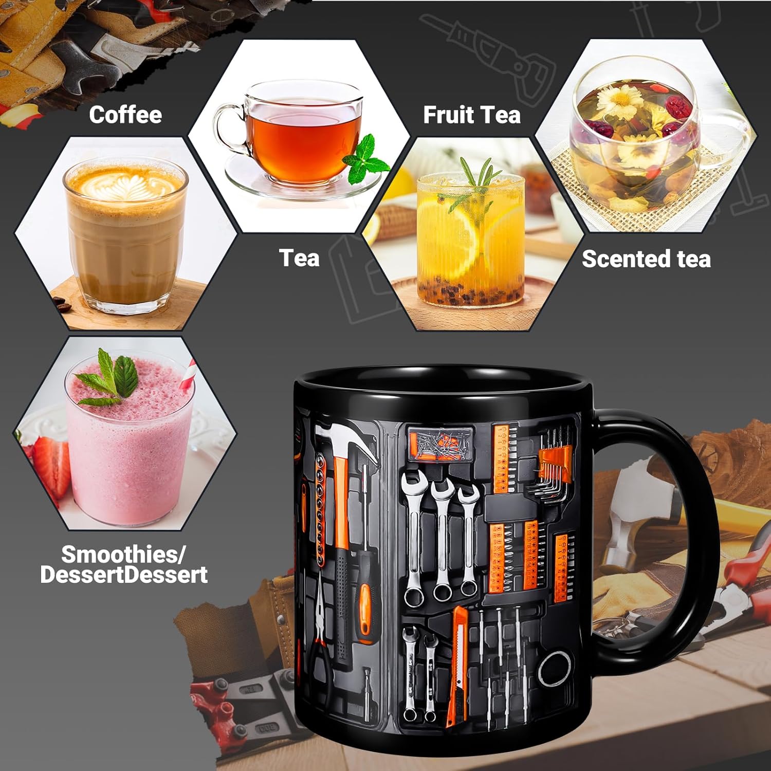 💝Black Friday Sale 50% OFF!!⚡Mechanic Toolbox Mug-2