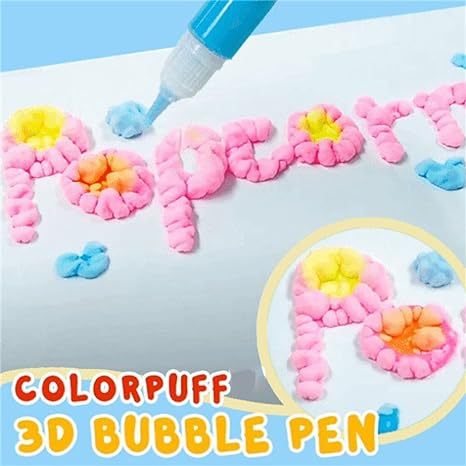 🎄Christmas Sale - Buy 2 Get 1 Free⏳DIY Bubble Popcorn Drawing Pens (Heating needed)🎁-4