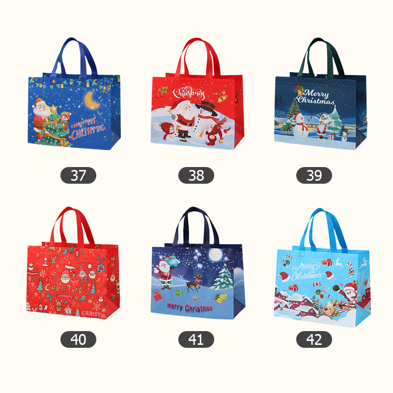 💥Christmas Sale 70% Off🔥Halloween & Christmas Non-Woven Candy Tote Bag-13
