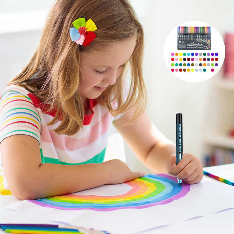 🎅Christmas Gift idea 49%OFF -🎁Coloring Lightstick Graffiti Highlighter Pens-22