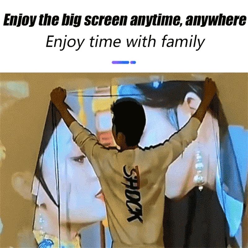 📺 50% OFF NOW! ✨ High Definition Projection Screen - 120-inch Diagonal with Matte White Surface for Crystal Clear Home Cinema Experience 🎬🌟-4