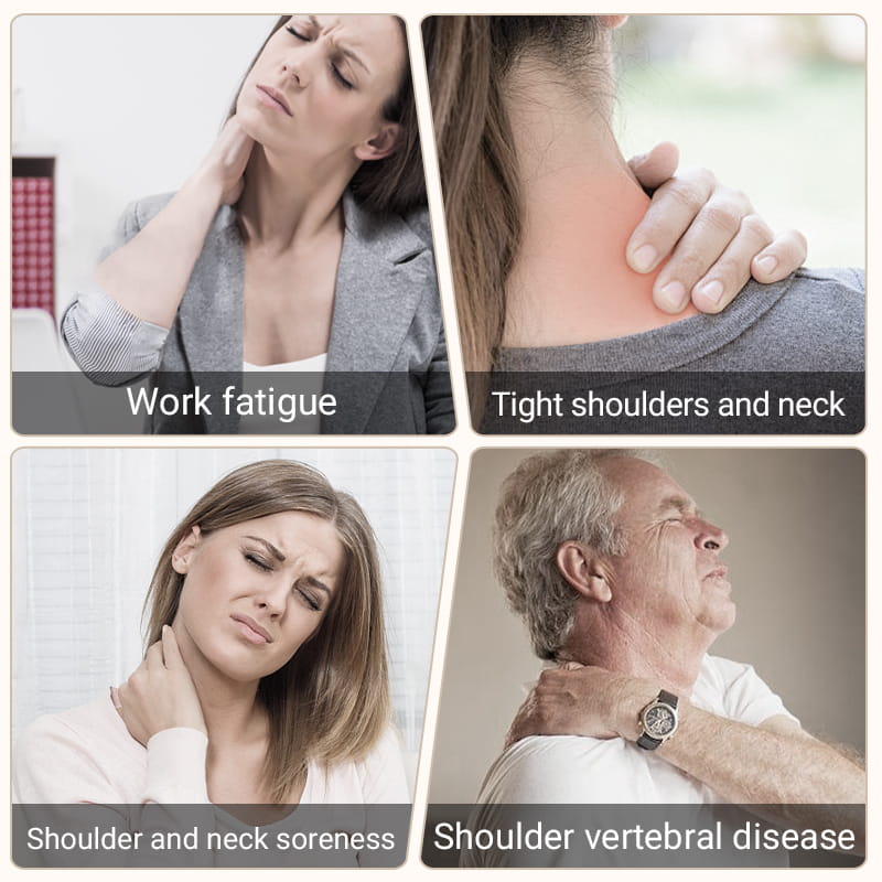 🔥This week's special price: ￡19.99!!🔥Electric Neck and Shoulder Heating Pad with Vibration-2