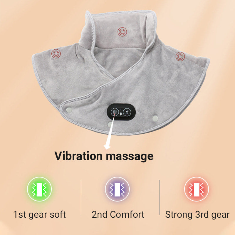 🔥This week's special price: ￡19.99!!🔥Electric Neck and Shoulder Heating Pad with Vibration-5