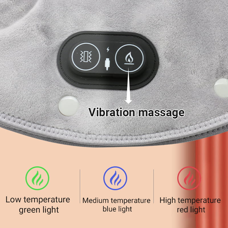 🔥This week's special price: ￡19.99!!🔥Electric Neck and Shoulder Heating Pad with Vibration-4